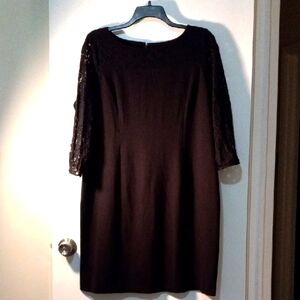 Talbots Black Dress Size 20